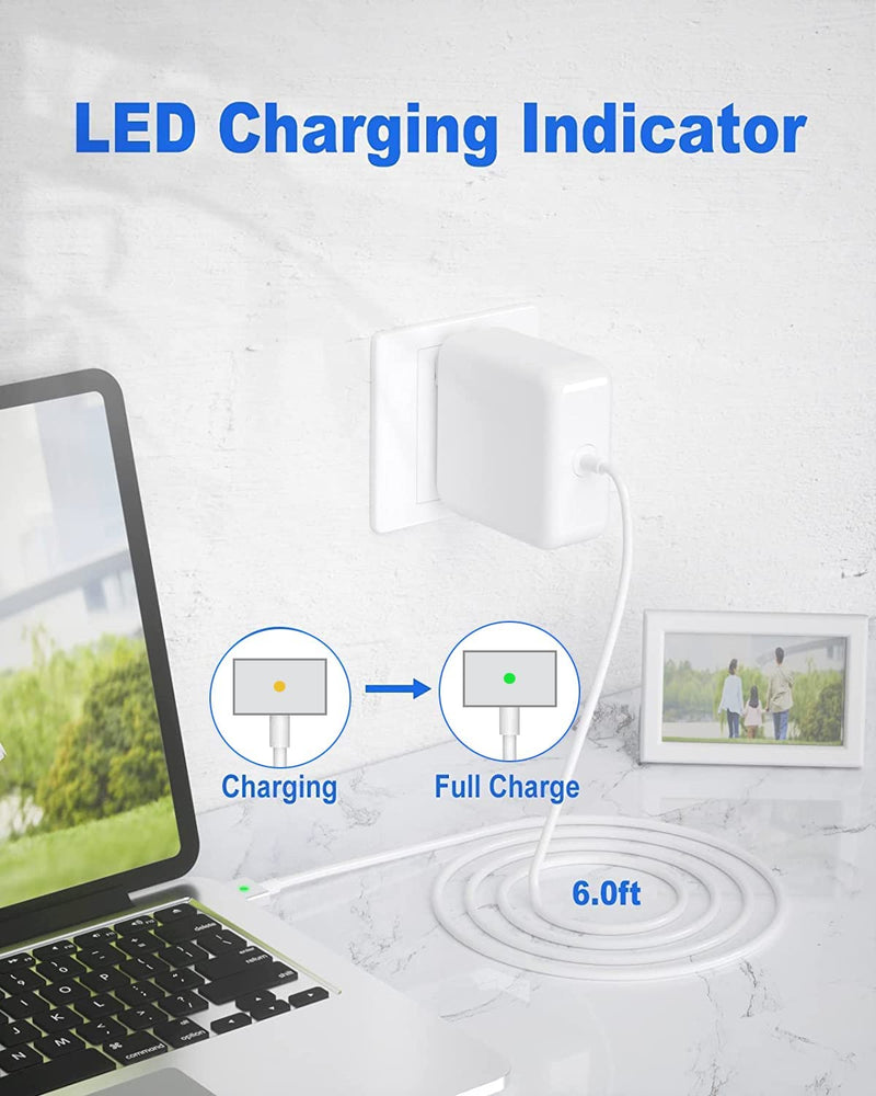 MagSafe 2 AC 85W T-Type MacBook Power Adapter Charger