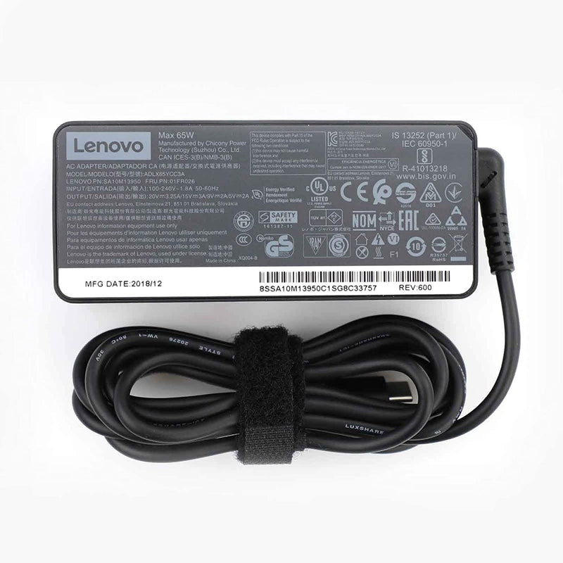 Lenovo ThinkPad Laptop Charger 65W watt