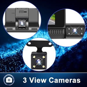 1080P HD Dash Cam Front and Rear