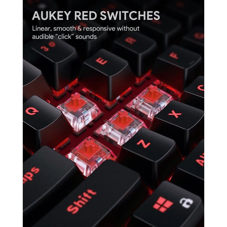 Aukey TKL Mechanical Gaming Keyboard